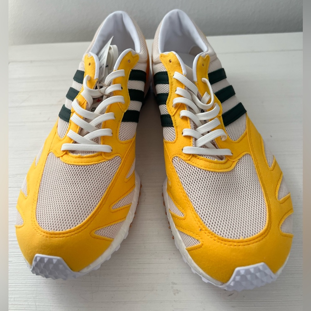 Adidas men’s running yellow sneakers - Picture 4 of 6